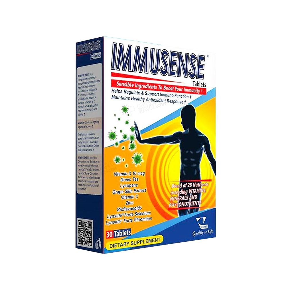 قرص ایمیوسنس ویتان 30 عدد _ VITANE IMMUSENSE 30 TABS