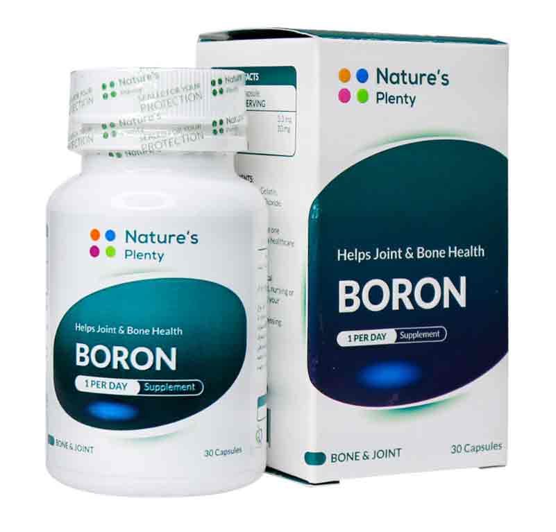 کپسول بورون نیچرز پلنتی 30 عدد _ NATURES PLENTY BORON 30 CAPSULES