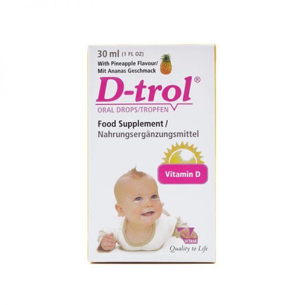 قطره دی ترول ویتان 30 میلی لیتر _ VITANE D-TROL ORAL DROPS 30 ML