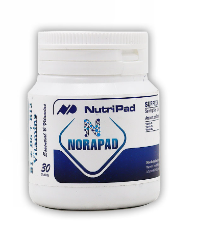 قرص نوراپاد نوتری پاد 30 عدد _ NUTRI PAD NORAPAD 30 TABS