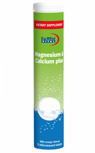 قرص جوشان منیزیم و کلسیم پلاس یوروویتال ۱۳ عدد _ EURHO VITAL MAGNESIUM & CALCIUM PLUS 13 TABS