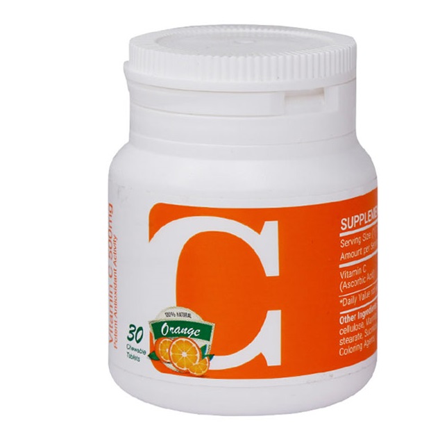 قرص جویدنی ویتامین C 500 میلی گرم نوتری پاد 30 عدد _ NUTRI PAD VITAMIN C 500 MG 30 CHEWABLE TABLETS