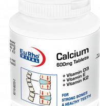 قرص کلسیم و ویتامین D3 یوروویتال _ EURHO VITAL CALCIUM 600 MG AND VITAMIN D3 TABS