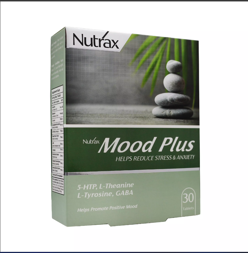 قرص مود پلاس نوتراکس 30 عدد _ NUTRAX MOOD PLUS 60 TABLETS