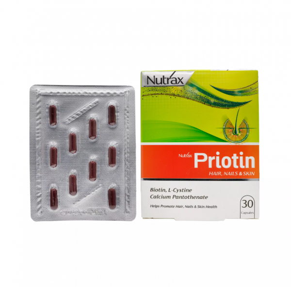 کپسول پریوتین نوتراکس 30 عدد _ NUTRAX PRIOTIN 30 CAPSULES
