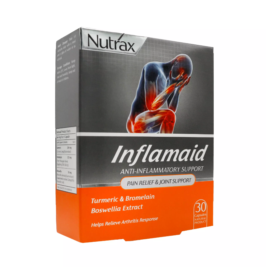 کپسول اینفلامید نوتراکس 30 عدد _ NUTRAX INFLAMAID 30 CAPS