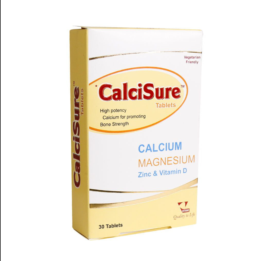 قرص کلسی شور ویتان 30 عدد _ VITANE CALCISURE 30 TABLETS