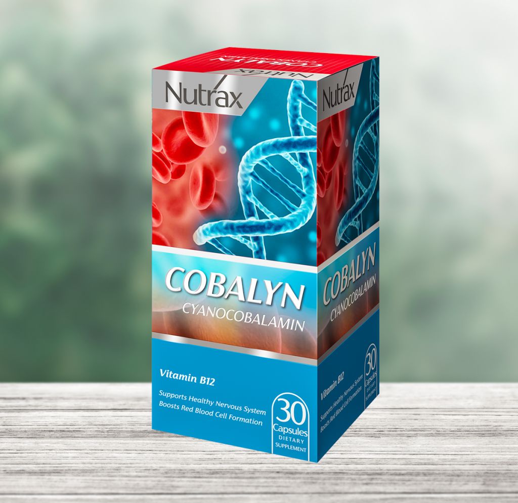 کپسول کوبالین نوتراکس 30 عدد _ NUTRAX COBALYN 30 CAPS