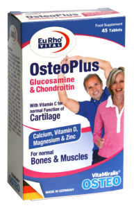 قرص استئوپلاس یوروویتال ۴۵ عددی _ EURHO VITAL OSTEO PLUS 45 TABS